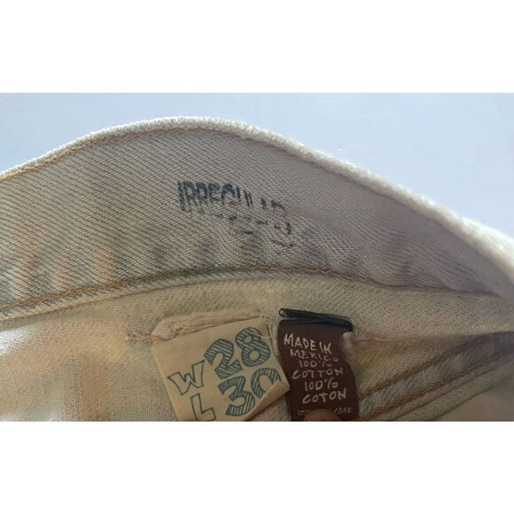 HOLLISTER IRREGULAR JEAN DISTRESSED DENIM SHIRT - Picture 2 of 5